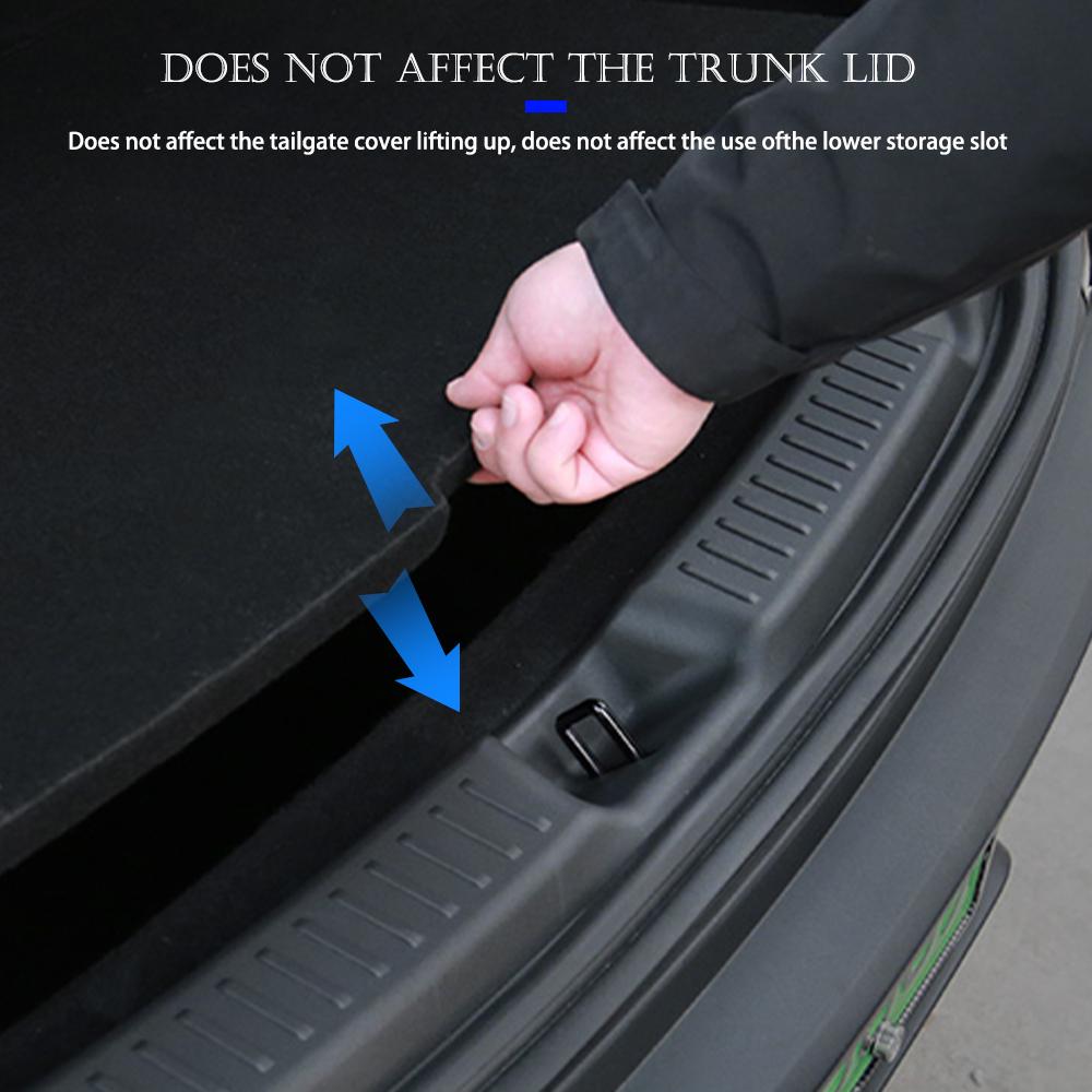TPE Trunk Sill Plate Cover for Tesla New Model Y Juniper Launch 2025+ Scratch Protection Accessory