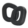 1 Pair Gaming Earpads Cushion Soccer Mesh Protein Leather Earmuffs for HS80 Headphone Repair