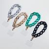 Trendy Chunky Link Acrylic Phone Chains for Women Colorful Mobile Phone Chain Strap Lanyard Jewelry Anti-Lost Accessories Gifts