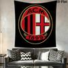 Ac Milan Crest Emblem Threepiece Set 1 Duvet Cover 2 Pillowcase Without Core Duvet Cover And Pillowcase Bedding Set Christmas Birthday Gift