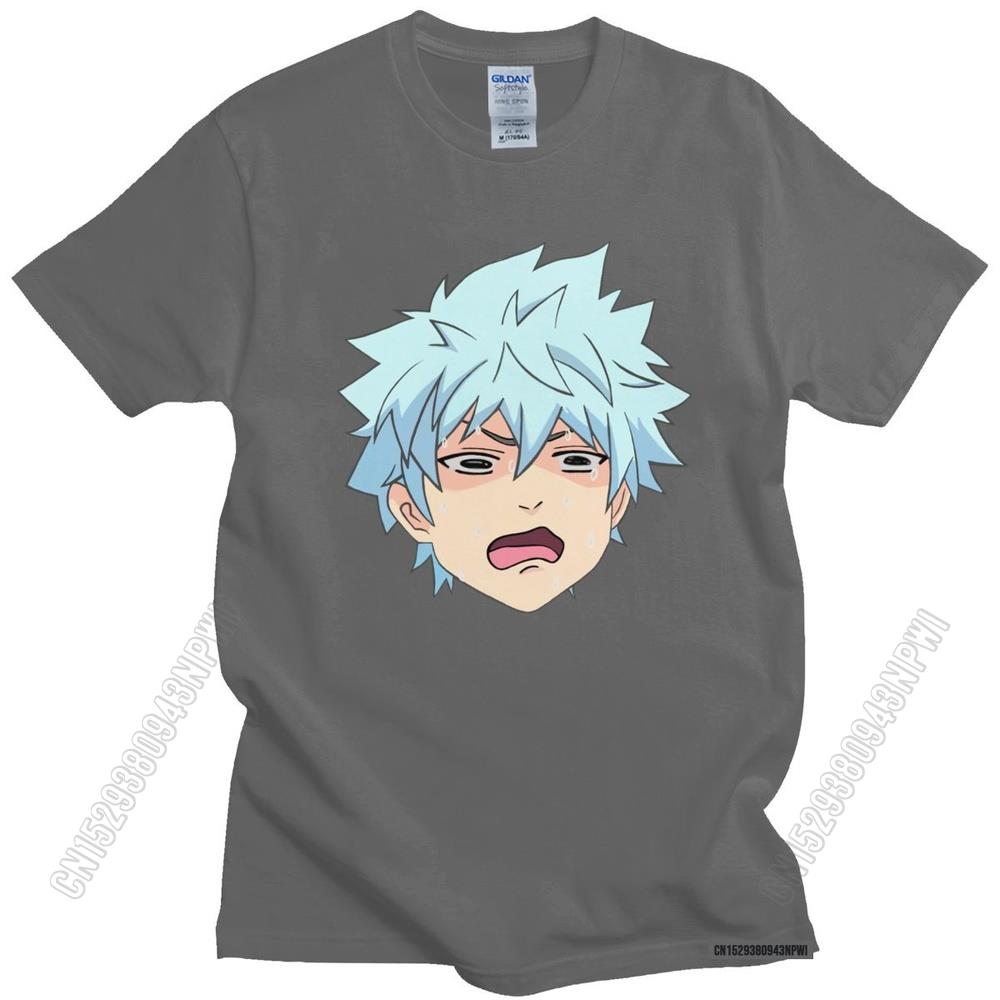 T-Shirt Men's Short Sleeves T Shirts Shun Kaidou Doux Et À La Mode Comic La Vie Désastreuse De Saiki K Anime Japonais En Cotton