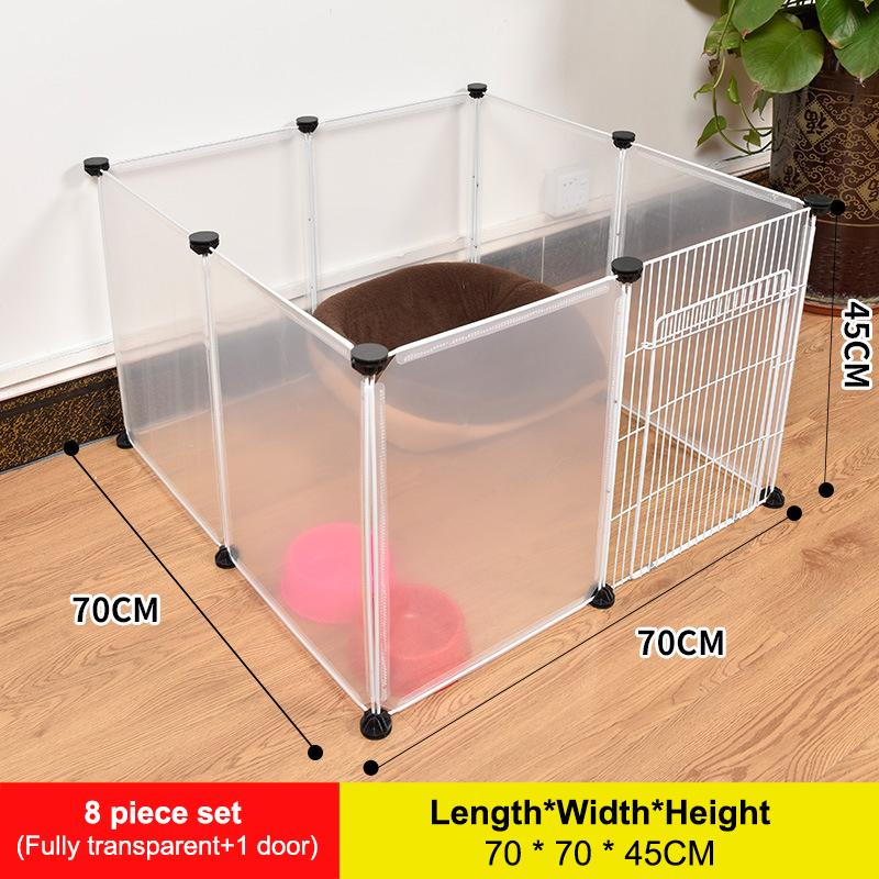 Playpen Diy Small Pet Freely Combined Foldable Dog Cage Yard Fence Durable Pet Playpen Puppy Kitten Exercise Training Playpen