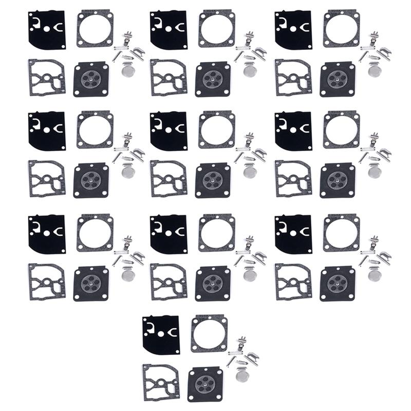 Carburetor Repair Kit Trimmer Parts RB-100 Gasket Diaphragm for Stihl HS45 FS55 FS38 BG45 MM55 4137 Zama C1Q