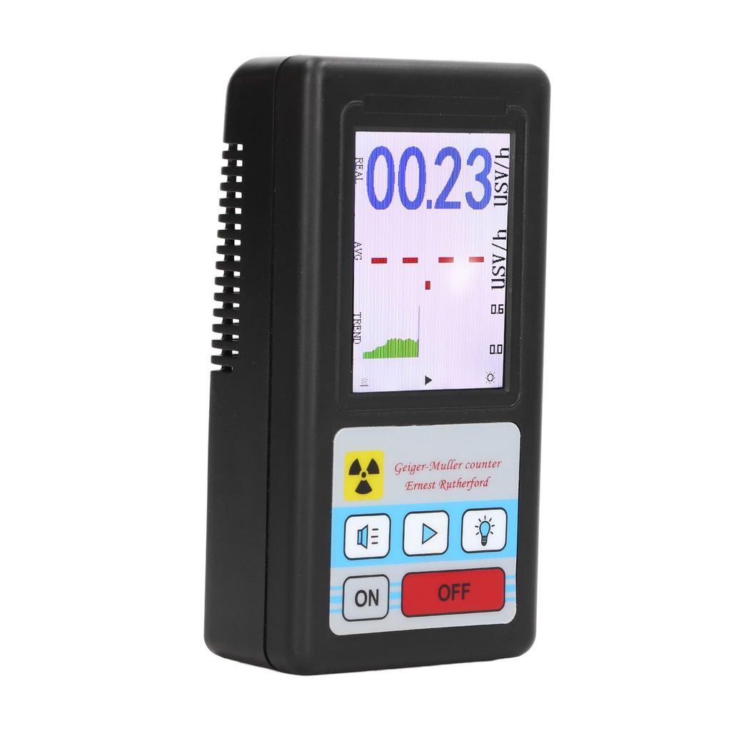 Nuclear Radiation Detector Geiger Counter Dosage Alarm Device Dosimeter Monitor Meter BR 6