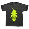 Womens Shortsleeved Tshirt Street Style Summery and Humorous Printed with A Cockroach Pattern Perfect As A Birthday Gift