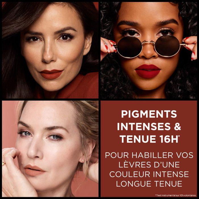 L#039;Oréal Paris Intense Volume Stylo à Lèvres Matte Colors of Worth N°300 Rouge Confident 1,8g