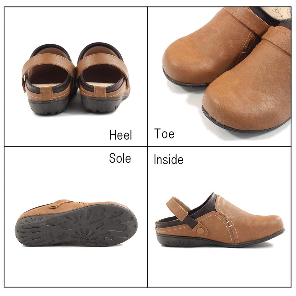 PENNY LANE PL1156 Camel Flat Size M [COSMITX] Sandals, (23.0cm-23.5cm)