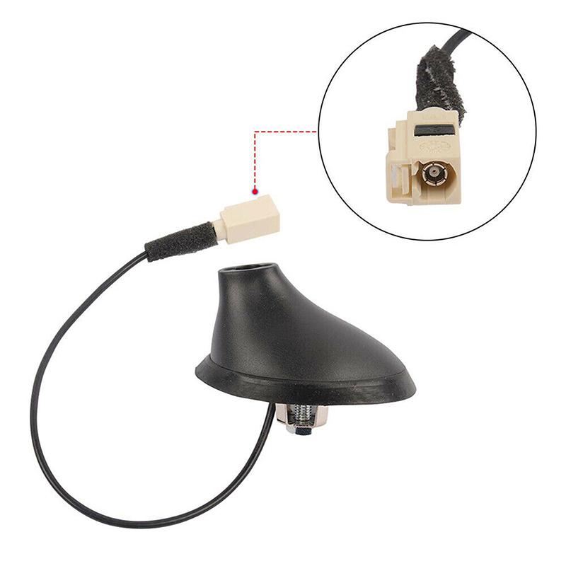 50540987 Rear Antenna Black Aerial Base Plastic Black For Fiat 500 / 500 Abarth 2012-2021 Auto Exterior Aerials Accessories