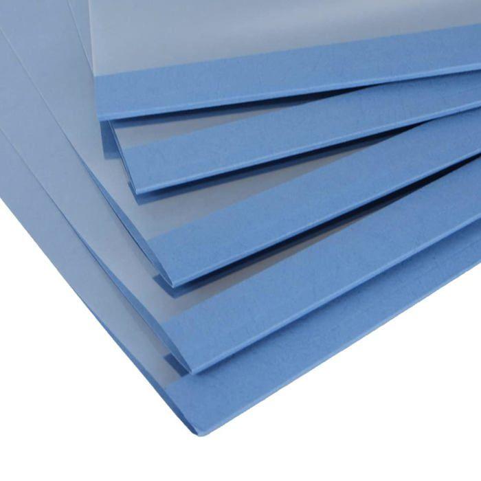 Rayson - 10320101 - Couvertures de Reliure Thermique, A4, Capacite de Reliure de 15 Feuilles, 2 mm, Bleu, Paquet de 25