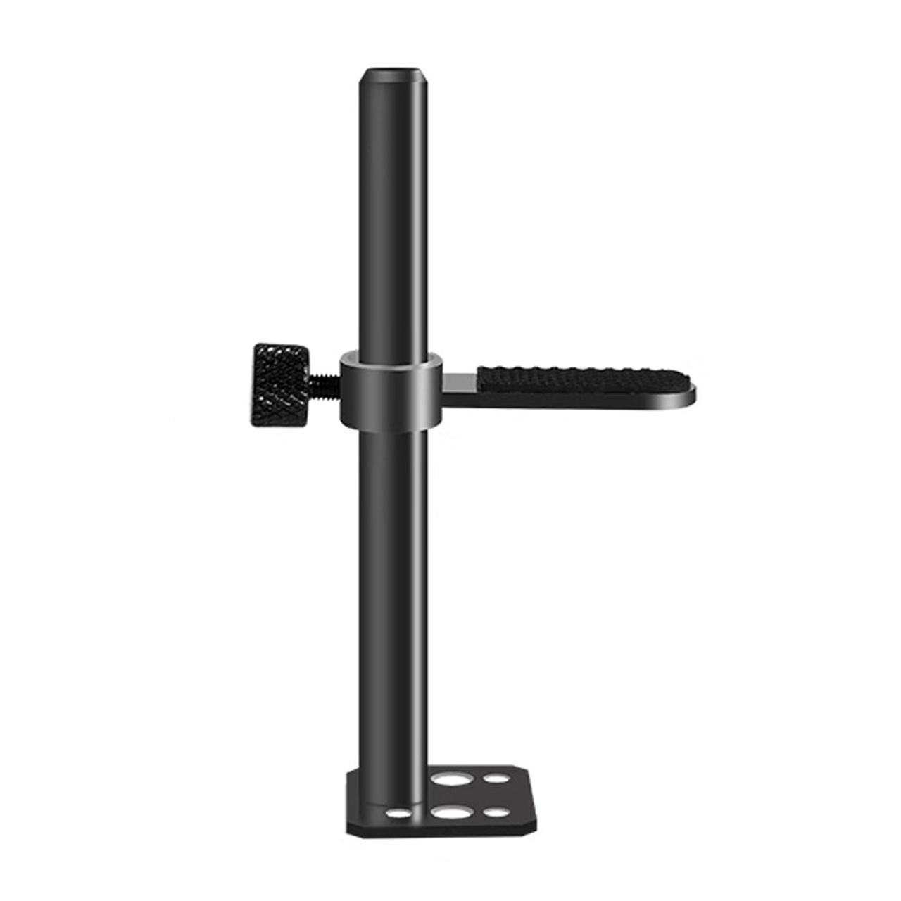 

Регулируемый алюминиевый кронштейн для крепления графического процессора, держатель графической карты с вентилятором, предотвращает провисание графического процессора для больших видеокарт чёрный