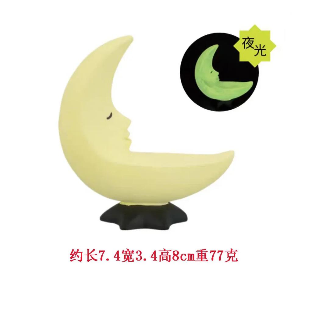 2025 Halloween Pumpkin Miniature Night light Cat Scene Props Decoration Luminous Resin Small Ornament Trendy Play Creative Gift