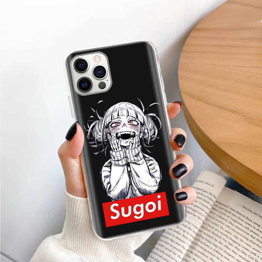 Toga Himiko TPU Case for iPhone XR 7 8 14 15 11 12 13 X XS Pro Max Xiaomi Redmi 13C Note 9 Samsung A22 S23 S24 Ultra Plus VIVO