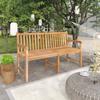 Day and Night - Day and Night Solid Teak Wood Garden Bench 150 Cm