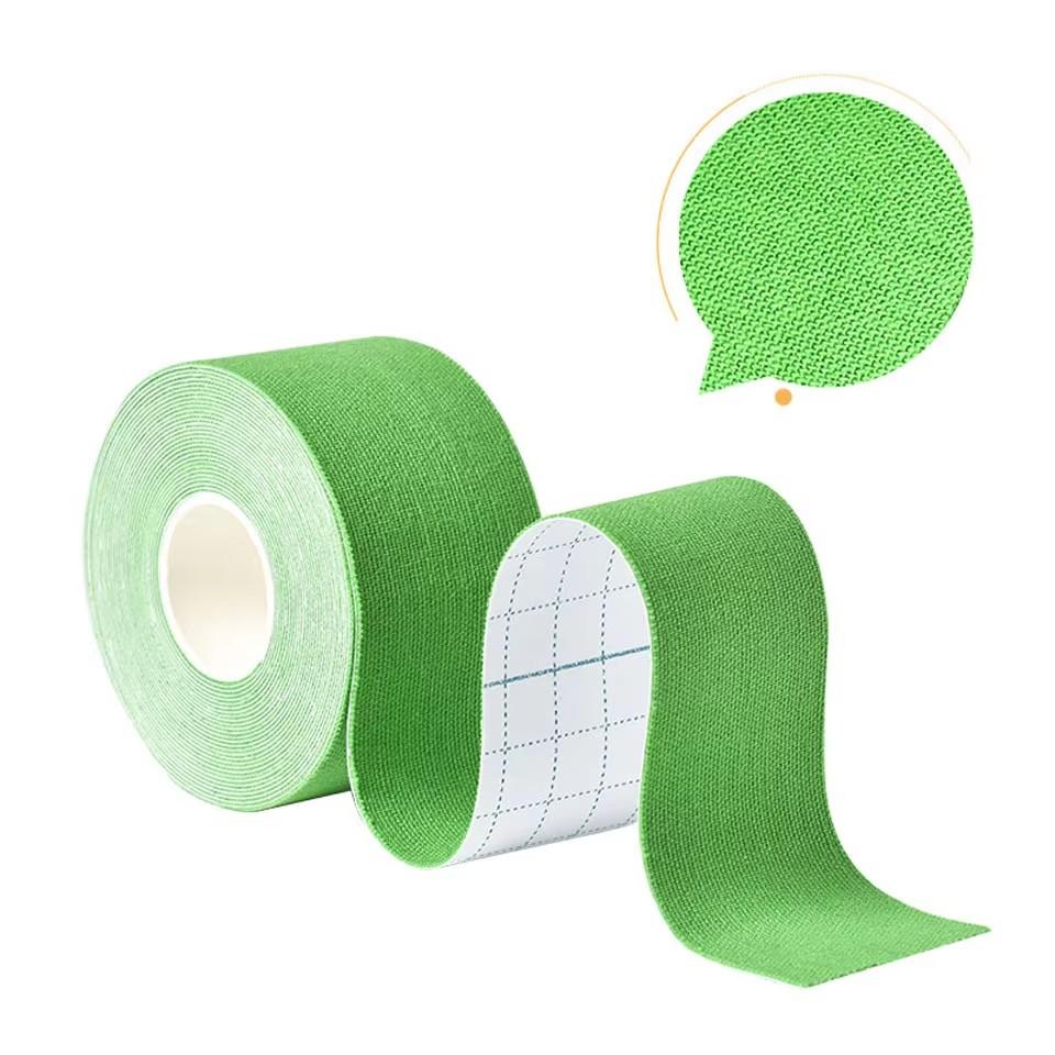 

Getinfit 1Pcs Athletic Bandage Muscle Recovery Protector Strapping Pain Relief Sports Waterproof Kinesiology Tape Stickers Gym 2.5cm X 5Meter