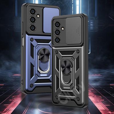 Coque Armure Antichoc Pour Samsung Galaxy A15 A14 A54 A34 A55 A25 A24 A05S A04S A71 A51 A52 A23 4G 5G Support Voiture Housse de Téléphone