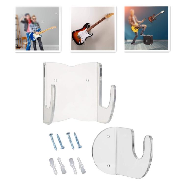 Haczyk na gitarę do montażu na ścianie dla gitar elektrycznych, akustycznych, basowych, ukulele, banjo