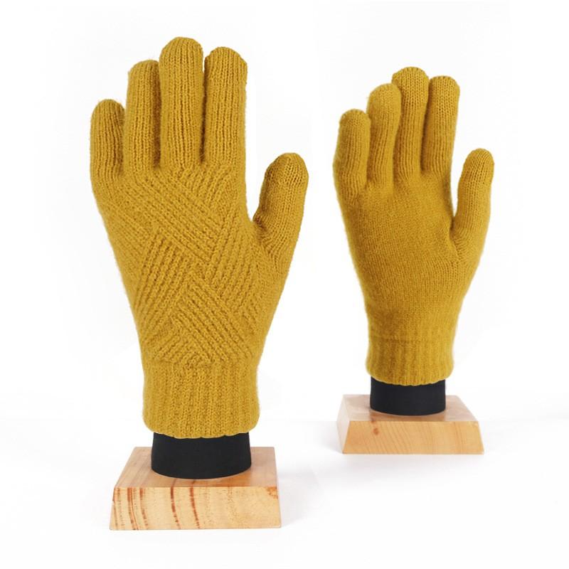 Touchscreen Knit Winter Gloves Cycling Outdoor Use Warm Windproof Unisex
