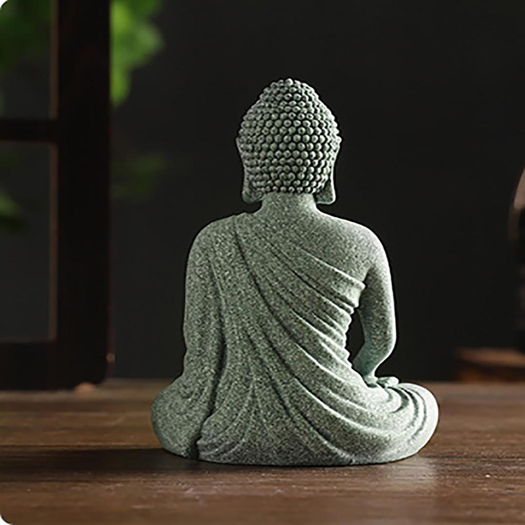 RemeeHi Kidney Stone Buddha Buddha for Brings Good Increases Brings Wealth Statue, Ornament, Prayer, Fortune, Luck,