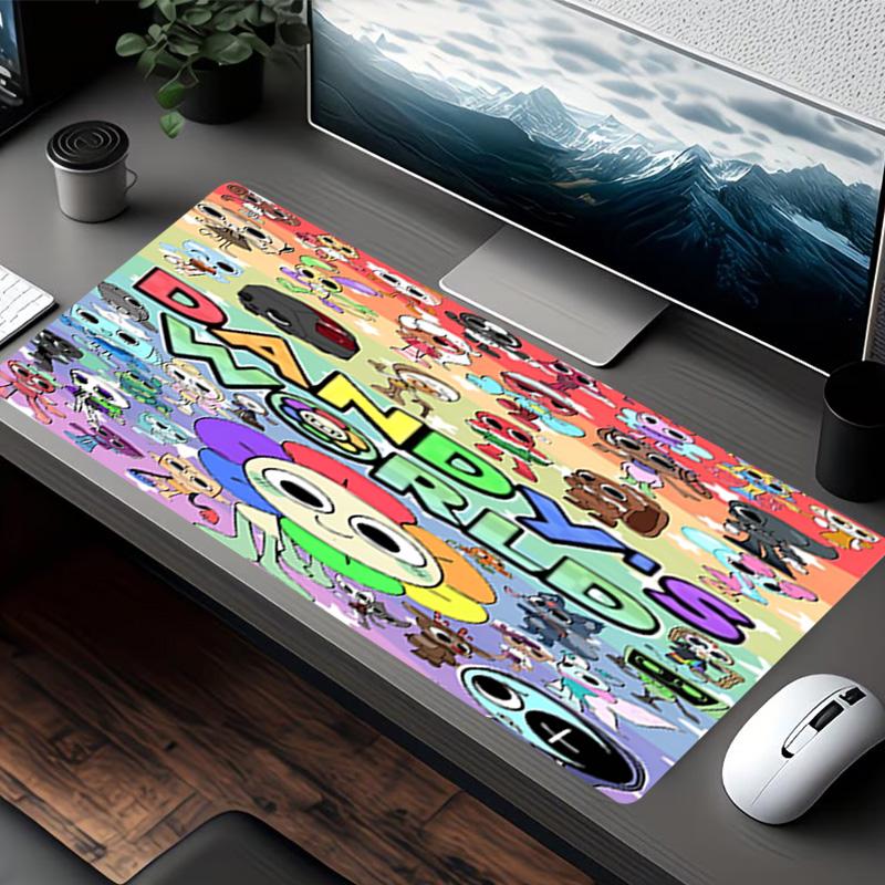 Dandy's World Print Mouse Pad, for Keyboard Pad Laptop PC Mat for Office Home Use, Desk Decor, Perfect Birthday Gift for Gamers