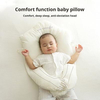 Infant Pillow for Symmetrical Head Shape Adjustment Cuddly Pillow for Toddlers Adjustable Baby