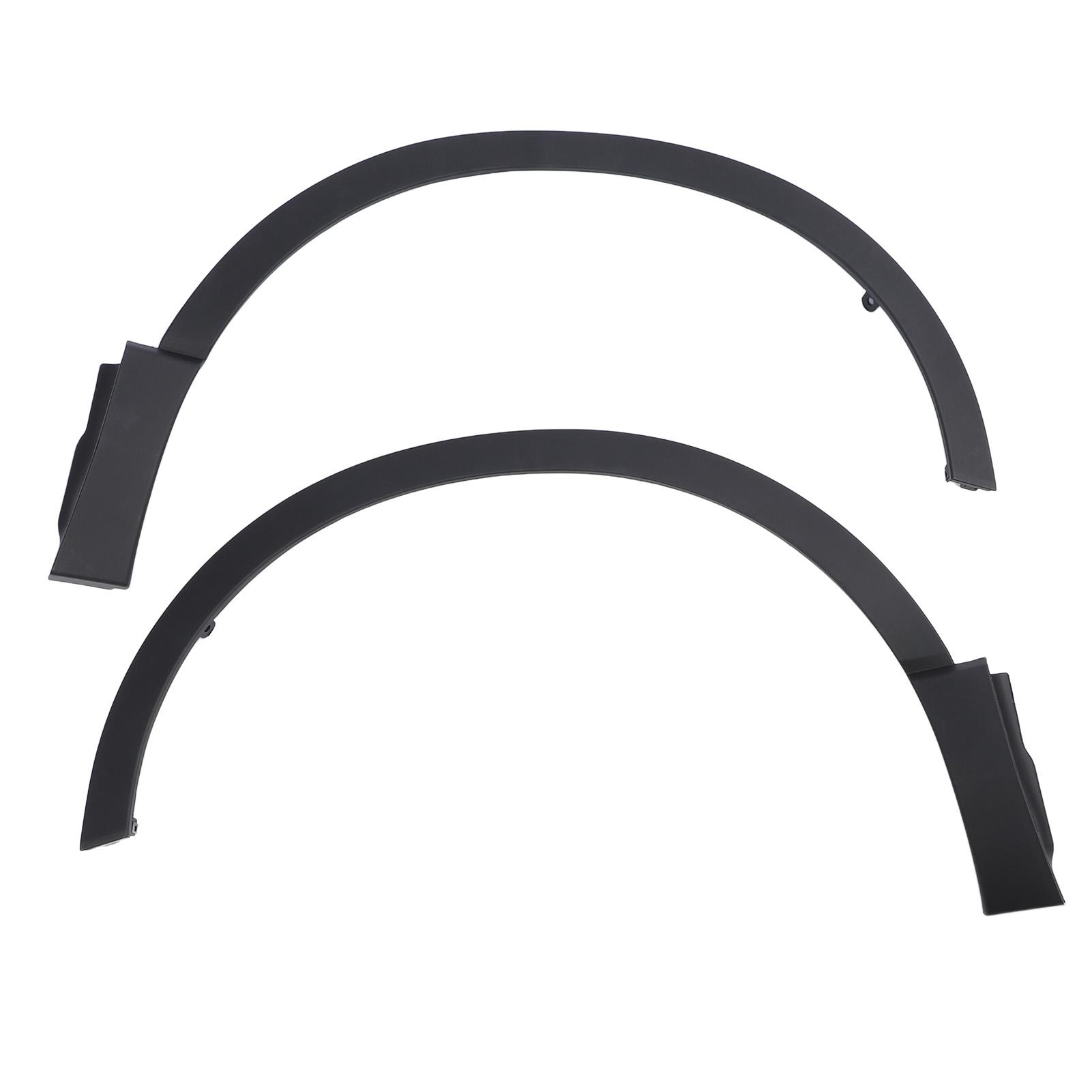 

2 Pcs Front Wheel Flare Molding Trim 74115TLAA02 PP Wheel Mudguard Arches Set for CR‑V EX EX‑L LX Touring