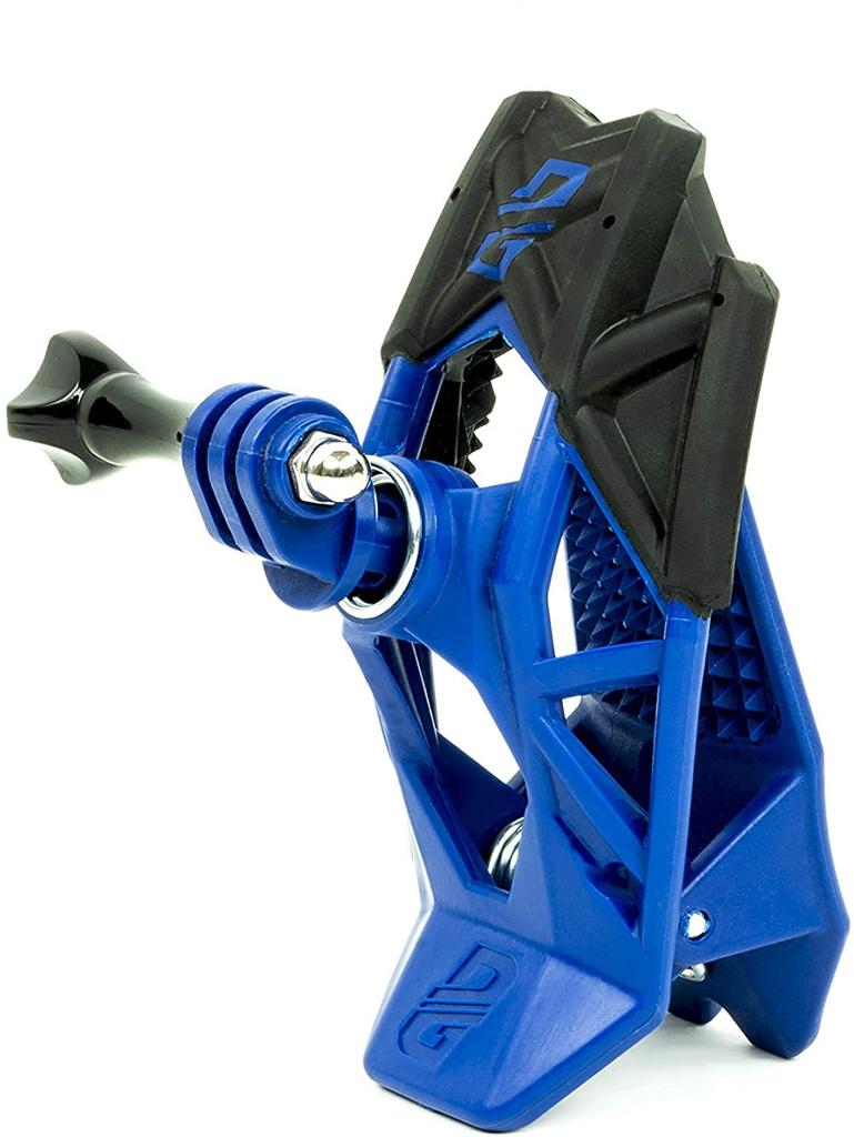 Dango Design Gripper a Stable Camera Mount for Helmets and Chin Mount Accessory for Action Cameras Mount, Stable, Off-road Motorcycles. (Blue).