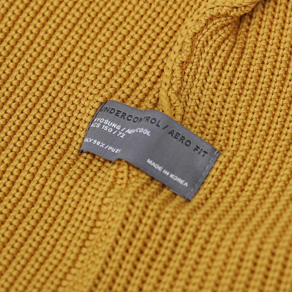 UNDERCONTROL Aerocool Sommer Einheitsgröße Einfarbiges Totenkopfdesign Hergestellt in den USA Eine gelbe Mütze, Meistens, Kühlend, Unisex, Mütze, Korea, Größe Größe, Farbe