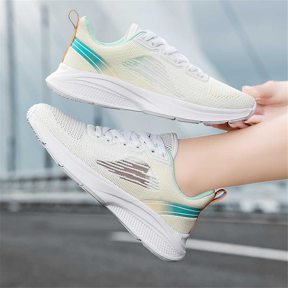 36-40 Big Sole Orange Sneakers Women's Shoes Casual Tennis Boot For Women Sport Tenisse Teni Of Famous Brands Foot-wear