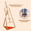 150cm Adjustable Height Wooden Easel Stand for Oil Painting, Sizes A1 To B1, Suitable for Kids, Sketching, Signs, and Painting