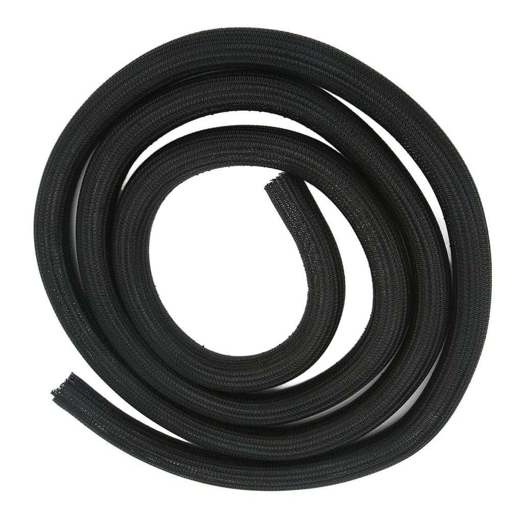 10FT Split Wire Loom Tubing Black 25MM Self Rolling High Temperature Resistance Sleeves For Automotive Wire