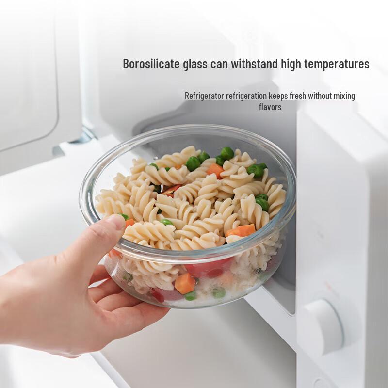 Chahua 400ml Round Glass Food Storage Container