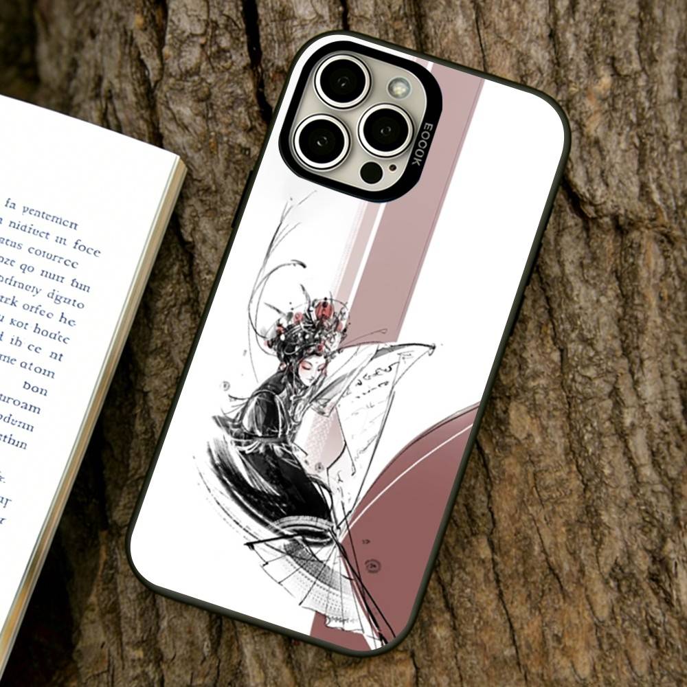 

Chinese actors Phone Case For iPhone 17,16,15,14,13,12,11 Plus,Pro Max,XS,Colorful Silver Black Cover iPhone16Se4