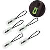 5Pcs/set Luminous Zipper Pull Kit Markers Glow In The Dark Night For Coat Jacket Rucksacks Tent Zippers Sewing
