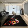 Marc Marquez Motorcycle Rider Rug Non Slip Hallway, Laundry & Balcony Carpet for Kids’ Room & Toilet Floor Decor