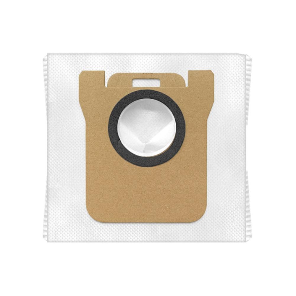 Replacement Mop Pads And Dust Bags Kit For Xiaomi 5/OV31GL, For Mijia 5C/OV42CN Robot Vacuum - 4 Mop Cloths + 5 Bags