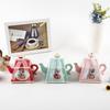 10Pcs Packaging Paper Box Eco-friendly Fresh Colors Candy Box Easy to Assemble Candy Boxes for Party Flower Paper Box