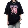 Heißer Verkauf Neues Album Lady Gaga Mayhem Hip Hop 100% Baumwolle T-Shirt Unisex Damen Kurzarm T-Shirts Sommer Unisex Übergröße Oberteile