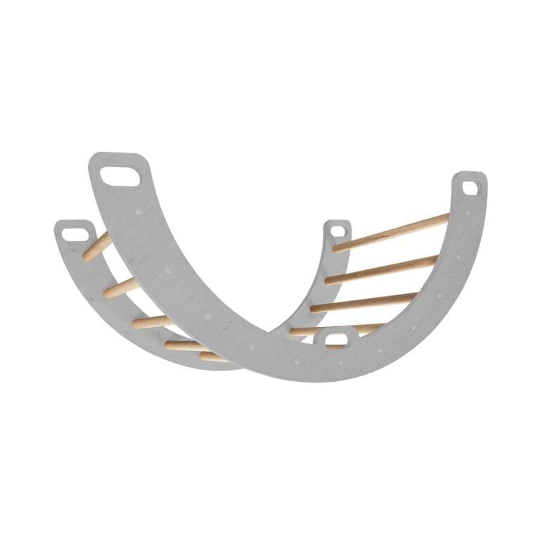 Wooden rocker Sweet grey