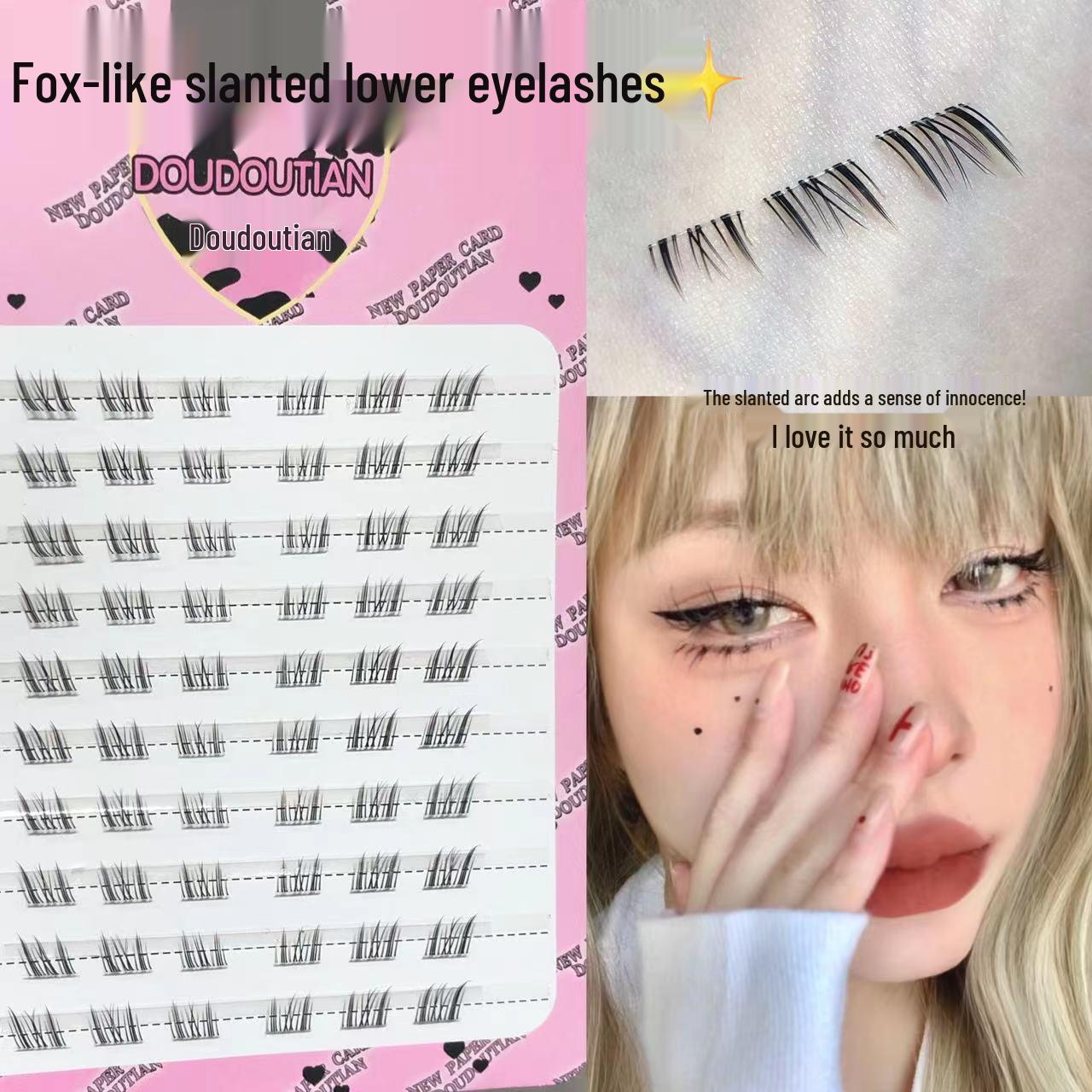 

Sweet Fox Series: Natural Dense Slant Lash - European & Thai Style False Eyelashes