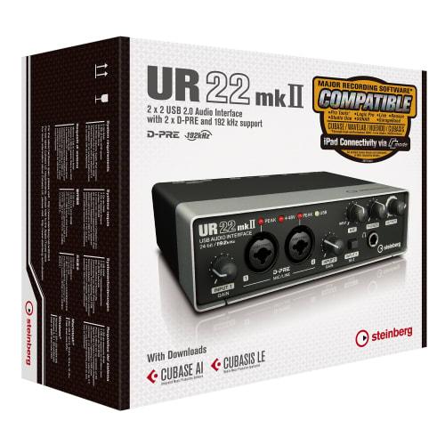 Refurbished Steinberg UR22mkII 2x2 USB 2.0 24-bit/192kHz Audio Interface
