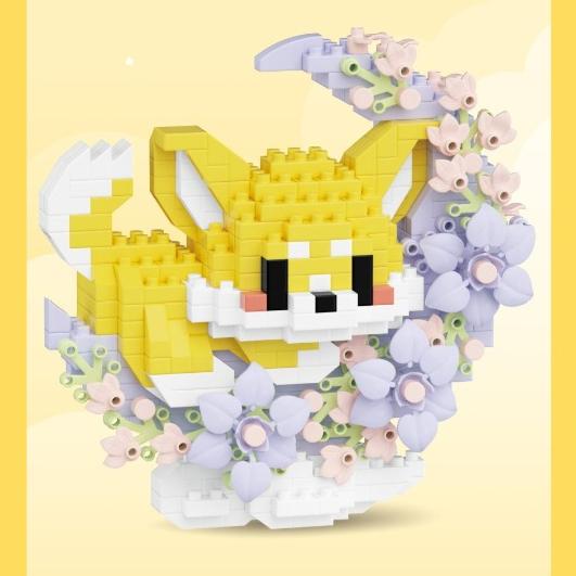 Moon Cartoon Cute Pets, Educational, Tiny Particle Building Block Toys Boys And Girls Children'S Day Gifts