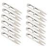 12Pcs Embroidery Yarn Scissors Small Thrd Sewing Scissors Snippers