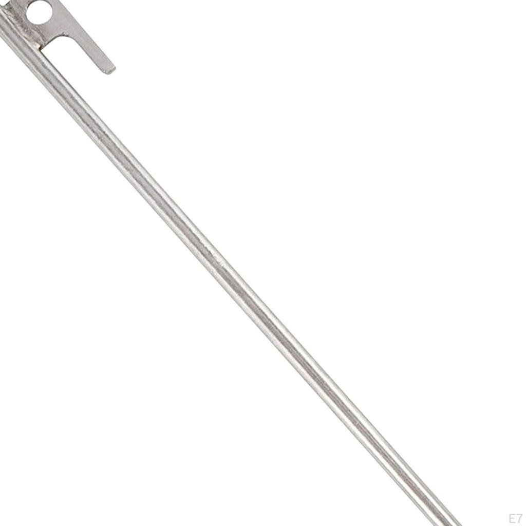 Tent Stakes Garden Stainless Steel Ground Anchors Heavy Duty Portable Tarp