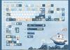 Navigation Chart Keycap Cherry Retro Ocean Pbt Blue Ocean Diy Keycaps Iso "L" - Shaped Enter Key Split Space Alice 138Key Keycap