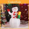Christmas Inflatable Snowman Decor With Led Lights For Holiday Party Festivities