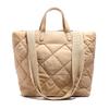 Spacious And Stylish Nylon Tote Bag For Women With Quilted Design Perfect For Use Everyday