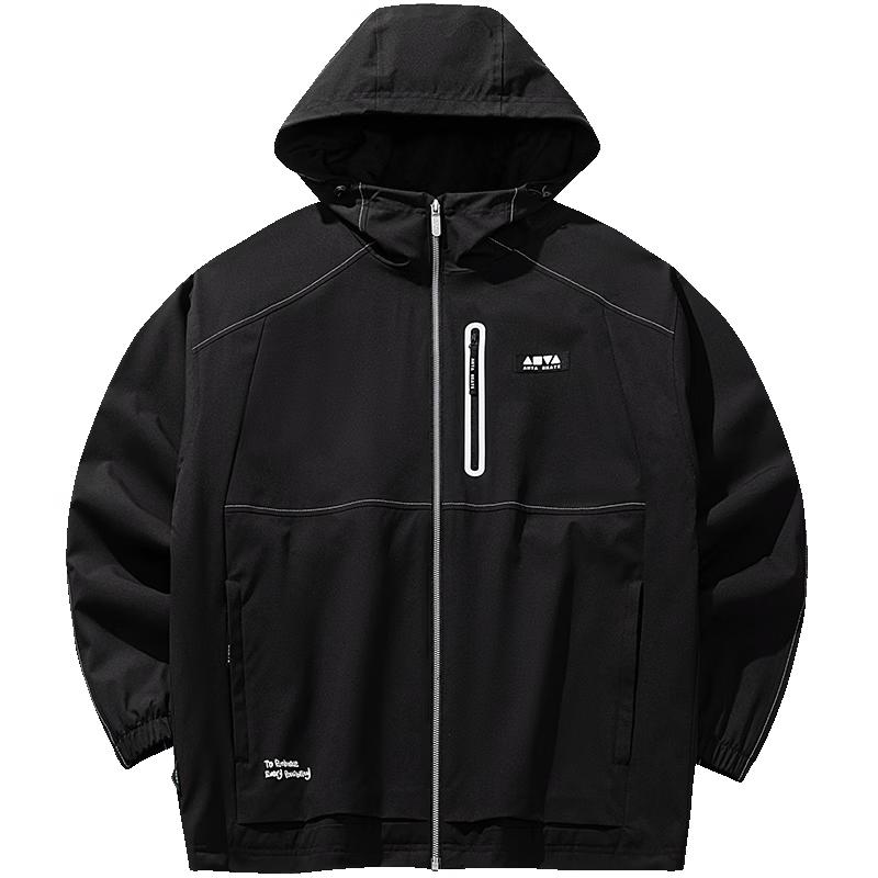 Мужская водоотталкивающая спортивная куртка с капюшоном Anta 2XL