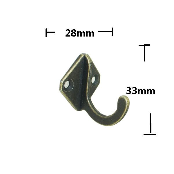 6 Hat Coat Clothes Key Hooks Single Wall Door Hanger Types