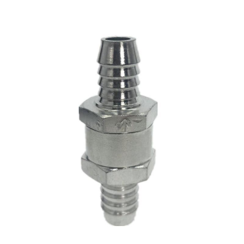 One Way 6/8/10/ 12mm 4 Size Valves Aluminium Alloy Fuel Non Return Check Valve One Way Fit Carburettor