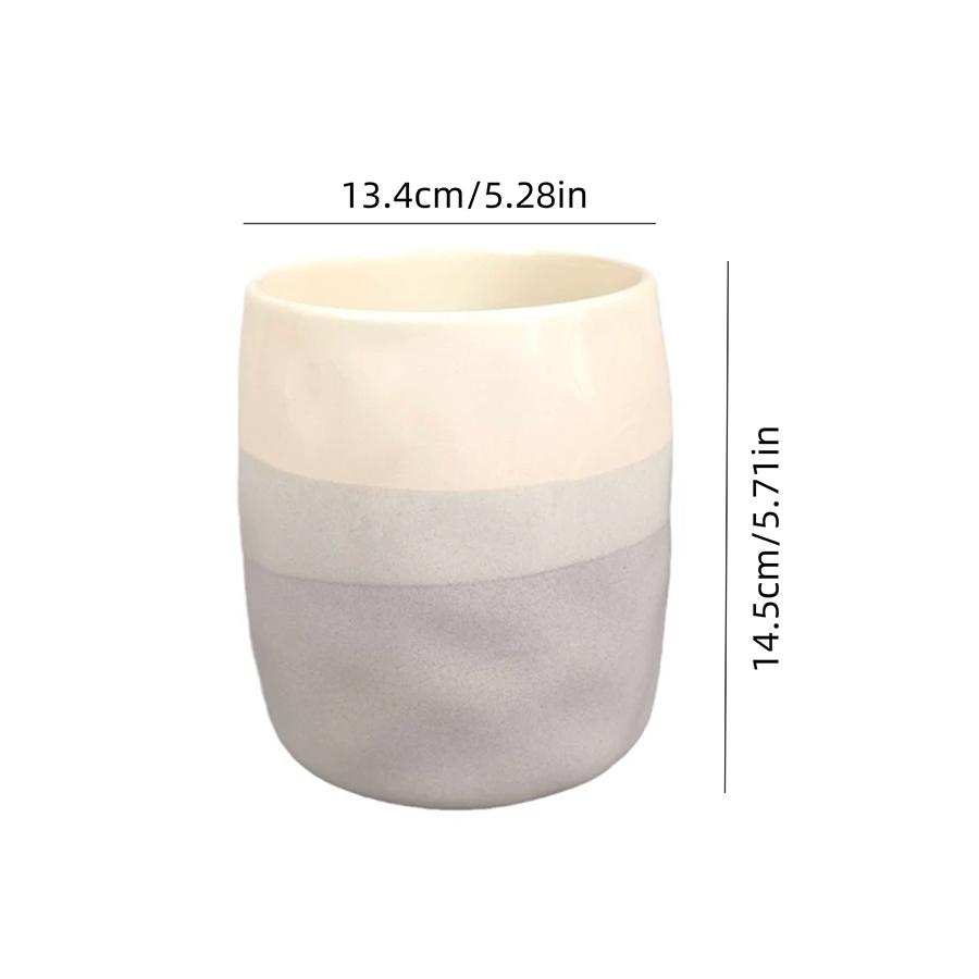 Ceramic Kitchen Utensils Holder for Countertop Ceramic Flatware Storage Organizer Kitchenware Tool Forks Spoons Storage Jar